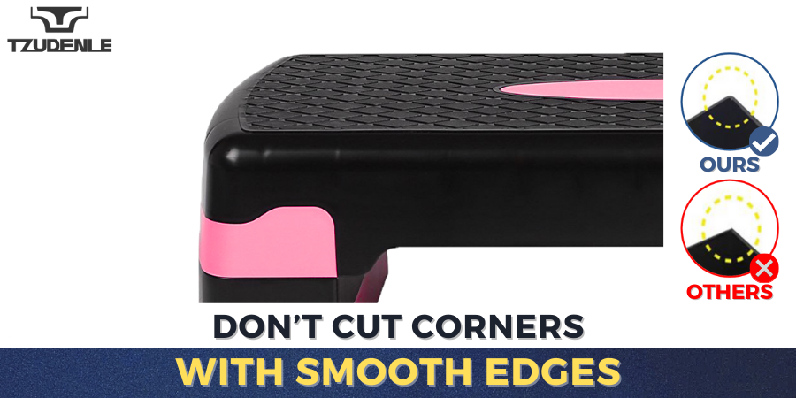 68cm AEROBIC STEP – 3 LEVELS HEIGHT