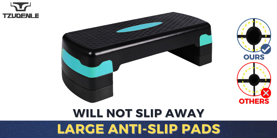 68cm AEROBIC STEP – 3 LEVELS HEIGHT