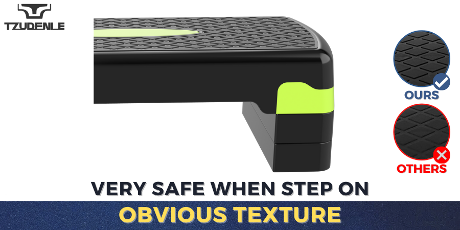 68cm AEROBIC STEP – 3 LEVELS HEIGHT