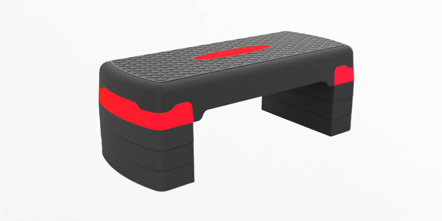 68cm AEROBIC STEP – 4 LEVELS HEIGHT