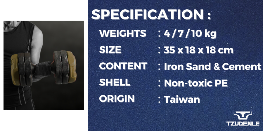 ADJUSTABLE DUMBBELL 10kg