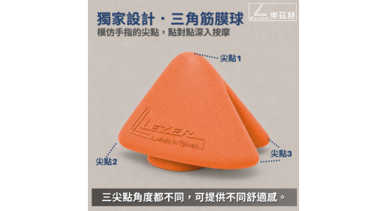 大三角筋膜球