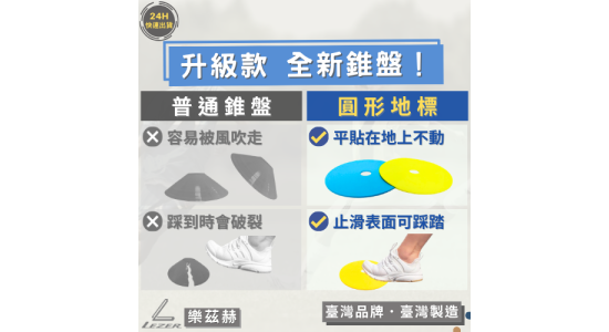 15公分圓形地標